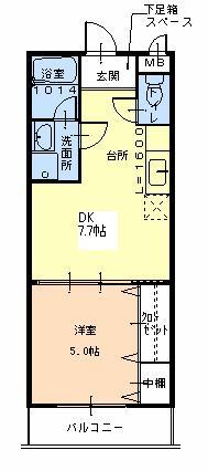 フジパレス草尾 間取り
