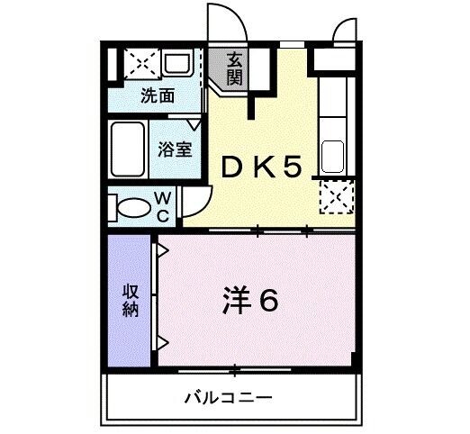 カーサ・フィオーレⅡ 間取り