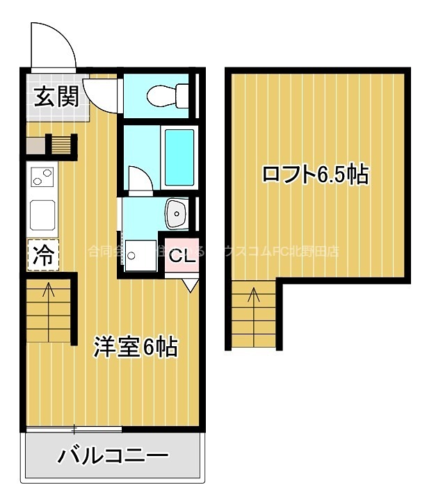 アルフォート初芝 間取り