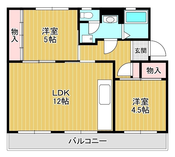 ヴィラナリー千代田９号棟 間取り