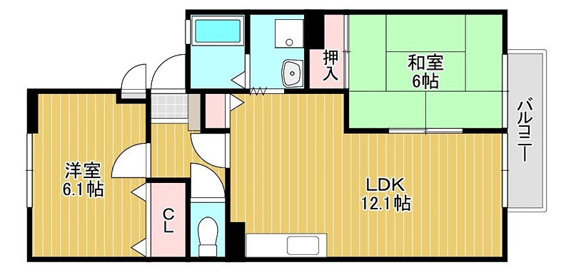 グリーンベル 間取り