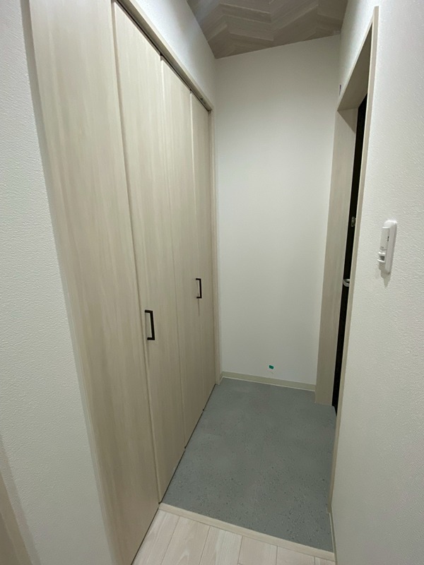 クリエオーレ菊水町 玄関