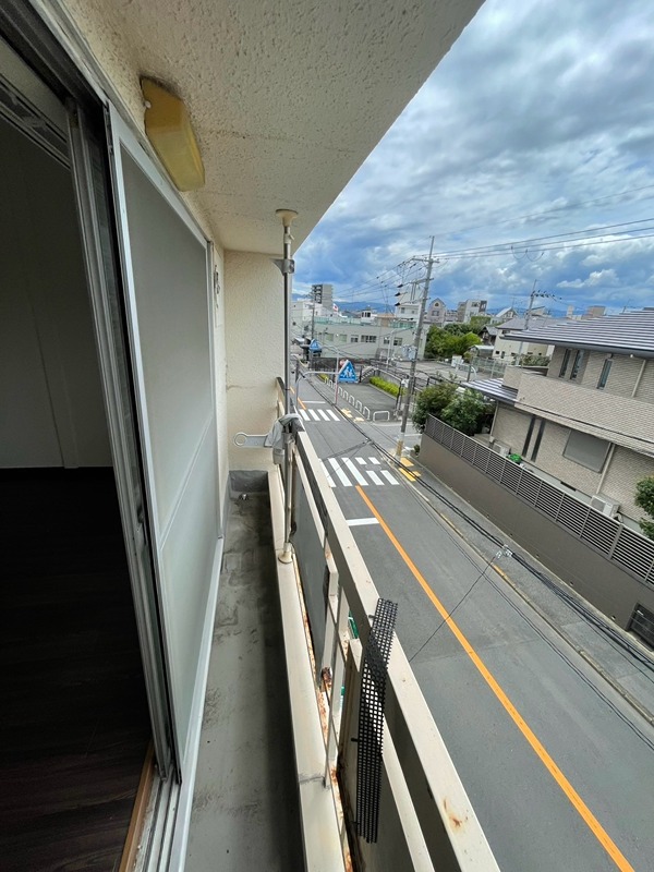 平井マンション ベランダ