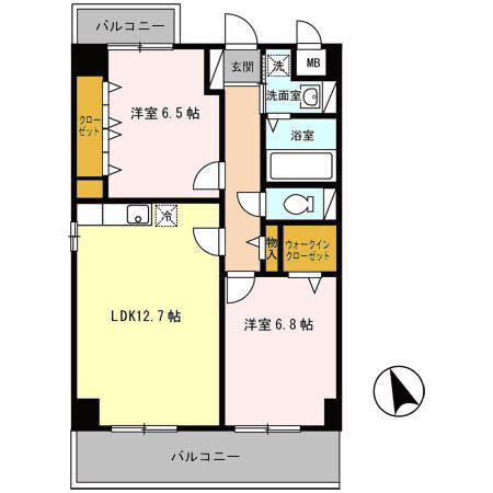 カーサ善 間取り