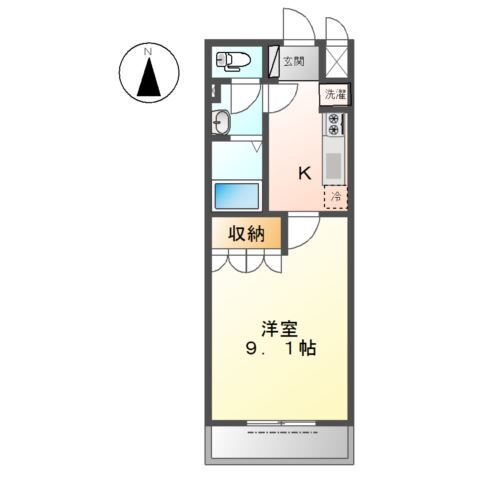 ベルメゾンＳＫＹ 間取り