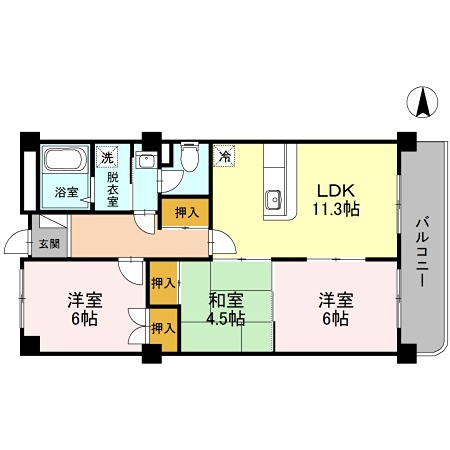 グランディール東山 間取り