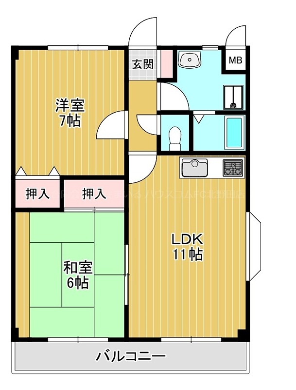 ハイツトビ 間取り