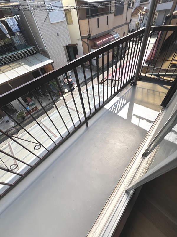 大野芝戸建て ベランダ