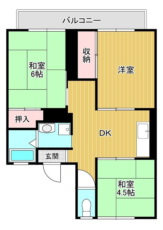 ハイユニメント・秀栄 間取り