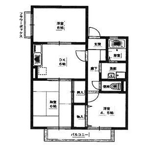 プリシェールN 間取り