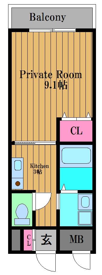 セカンドパレス 間取り