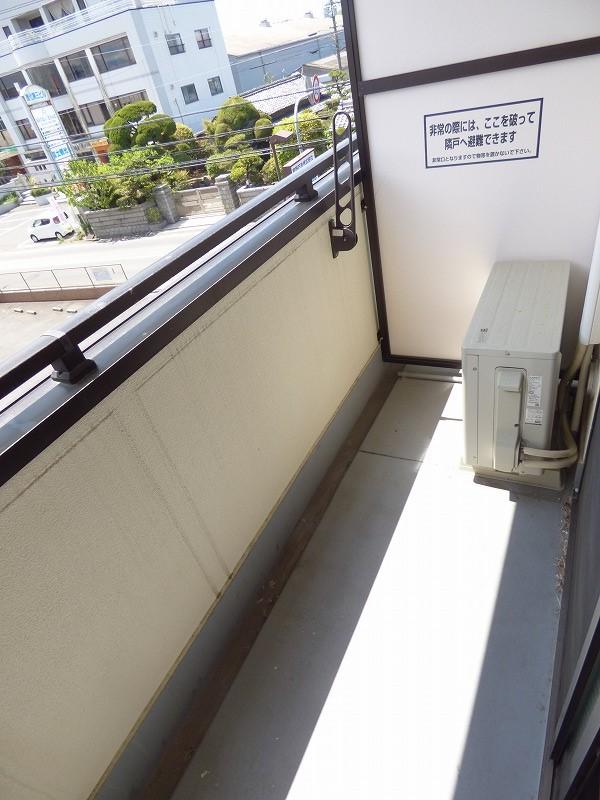 セカンドパレス ベランダ