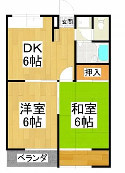 エステートピアKAZU 間取り