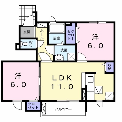 フォーリストベル　プラス 間取り