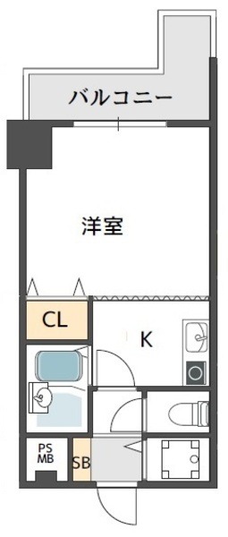 レジデンス川原 間取り