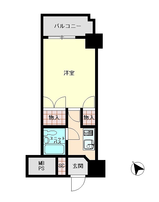ダイアパレス白子第2 間取り