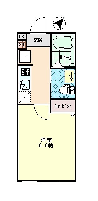 クエスト稲毛 間取り
