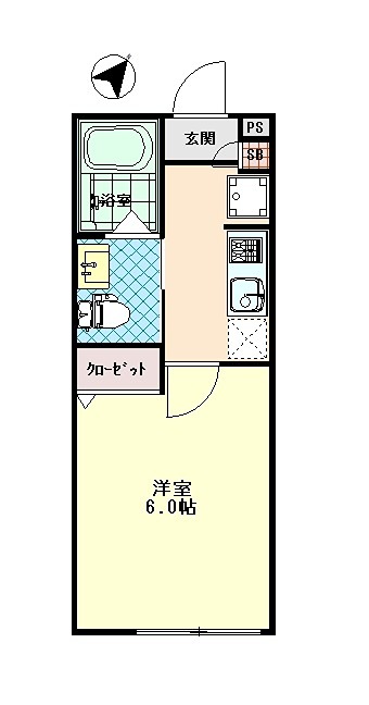クエスト稲毛 間取り