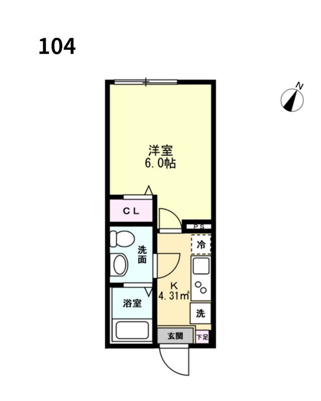 ルージュエール豊四季 間取り
