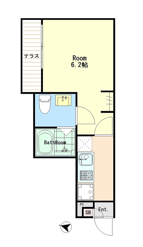 メゾングリーズ五香南 間取り