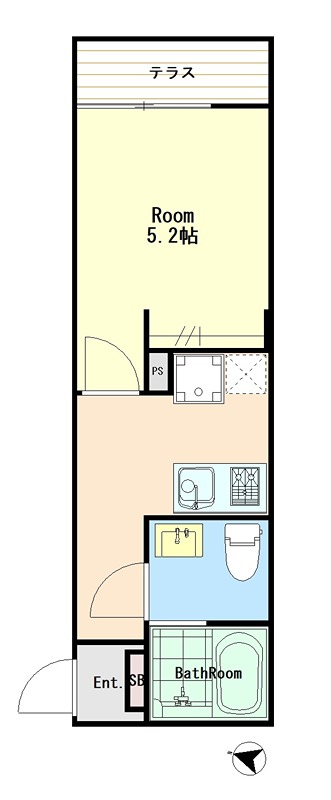 メゾングリーズ五香南 間取り