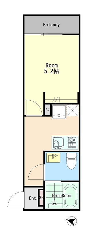 メゾングリーズ五香南 間取り