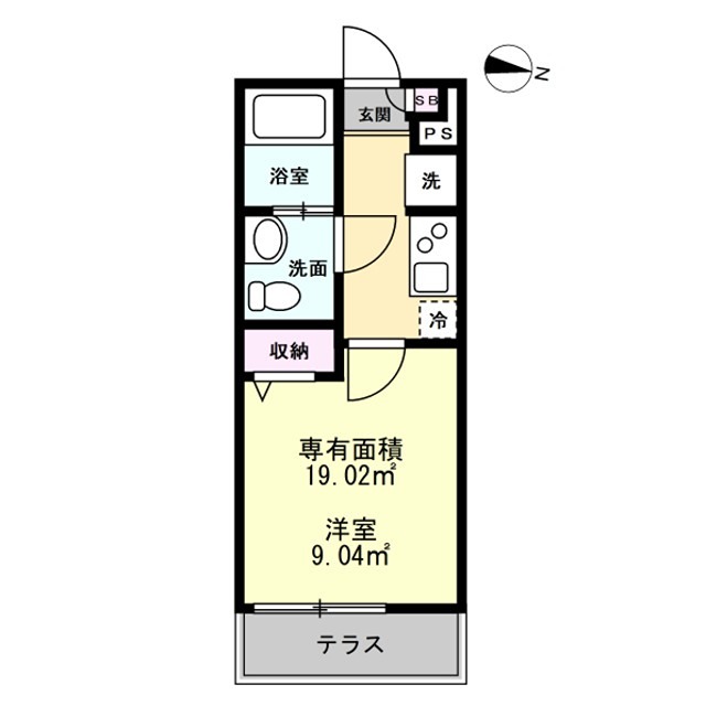 SAIL五香南 間取り