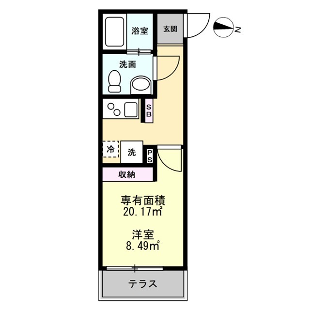 SAIL五香南 間取り