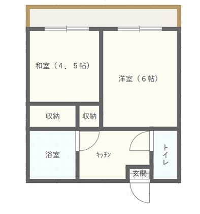 リーフテラス城南 間取り