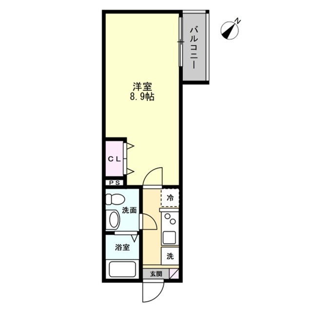 MA・MAISON AKISHIMA 間取り
