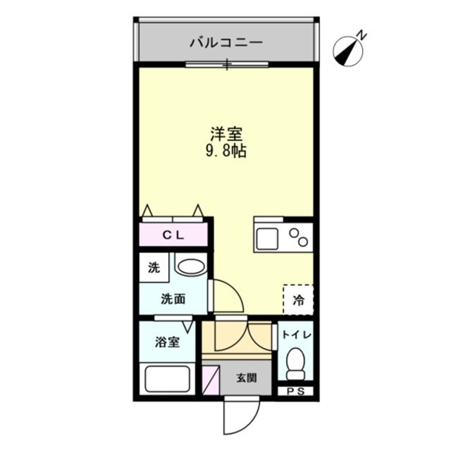 MA・MAISON AKISHIMA 間取り