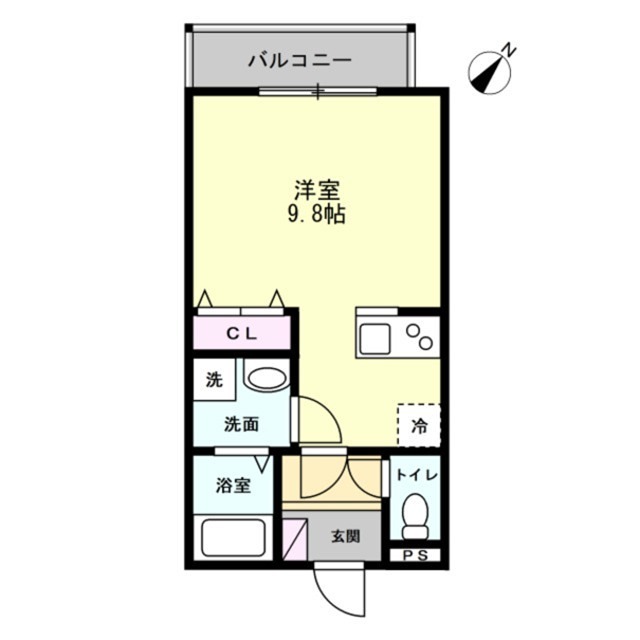 MA・MAISON AKISHIMA 間取り