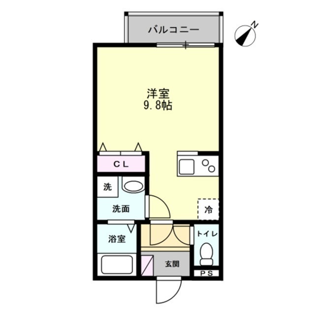 MA・MAISON AKISHIMA 間取り