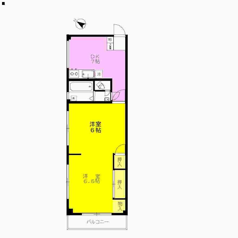杉浦マンション 間取り