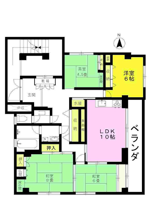 サンモール井上 間取り