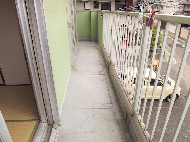大阪府八尾市佐堂町２丁目 ベランダ