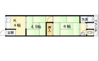 大阪府八尾市東山本町７丁目 間取り