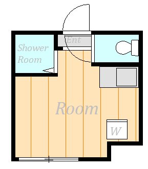 クレセール中野 間取り図