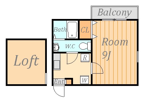 マルル追浜本町 間取り図