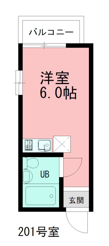 オリーブ弘明寺 間取り図