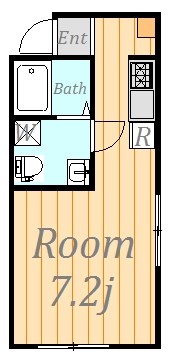 ベルヴィータ横浜 101号室 間取り