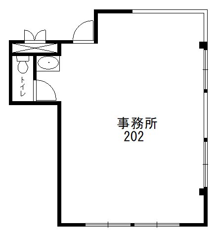 サンライズビル 間取り図