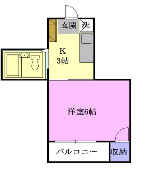 レジデンス新川崎 間取り図