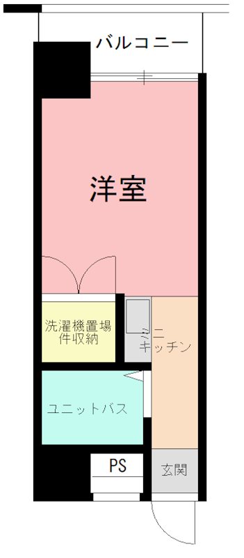 アメニティ旭 間取り図