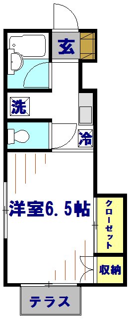 アドラブール多摩境 間取り図