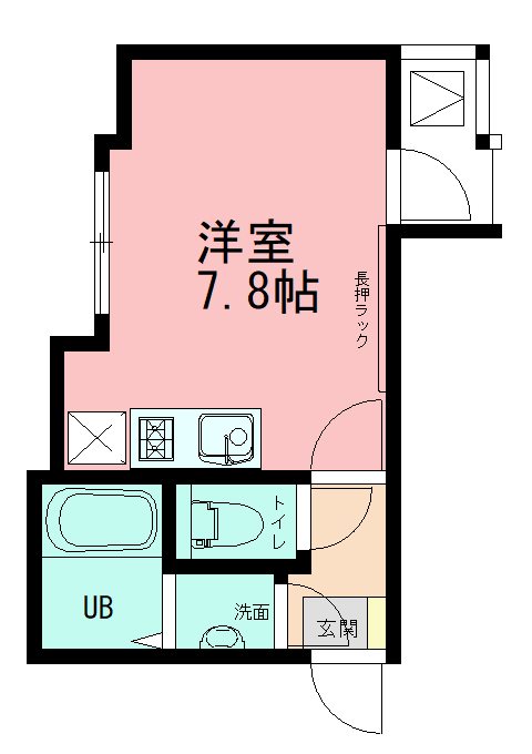 primo橋本 201号室 間取り