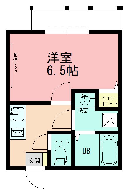 primo橋本 202号室 間取り