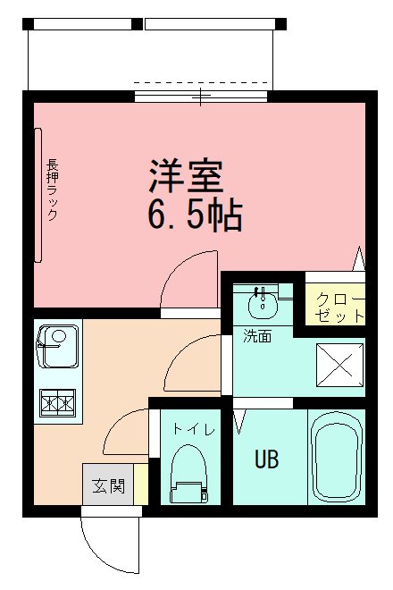 primo橋本 203号室 間取り