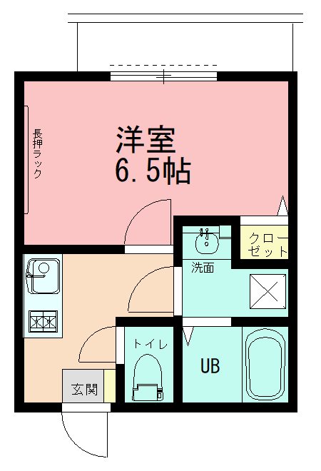 primo橋本 302号室 間取り