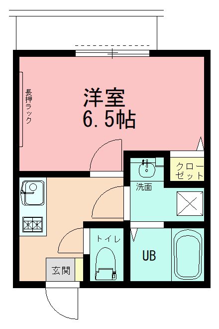 primo橋本 303号室 間取り